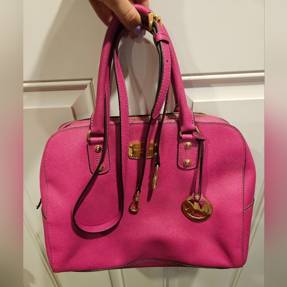 Michael Kors Large Leather Satchel - Picture 6 of 7